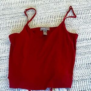Studio by Valerie Stevens Cherry Red Camisole Pajama Top
